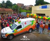 Prefeito Mundô inaugura USF Cachoeira Velho e entrega ambulância nova 4×4 0km para o Guajará