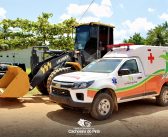 Prefeito Mundô entrega ambulância 4×4 para a comunidade do Cigana, além de uma nova pá carregadeira para o município