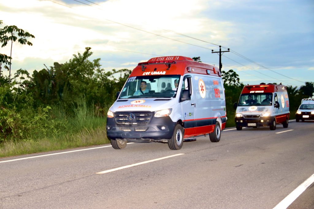SAMU 192 de Cachoeira do Piriá ganha nova ambulância 0km