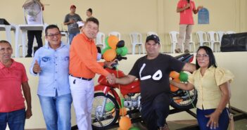 Prefeitura de Cachoeira do Piriá realiza Bingo do Trabalhador com sorteio de uma moto Honda Pop 0Km