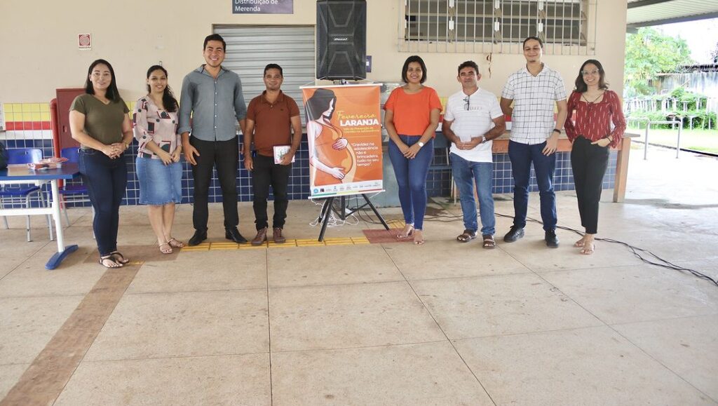 Fevereiro Laranja: prefeitura realiza ações sobre prevenção da gravidez na adolescência
